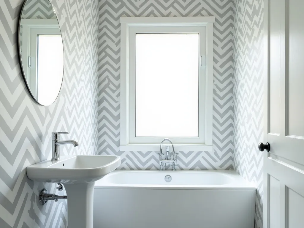 19 Transformative Small Bathroom Wallpaper Ideas