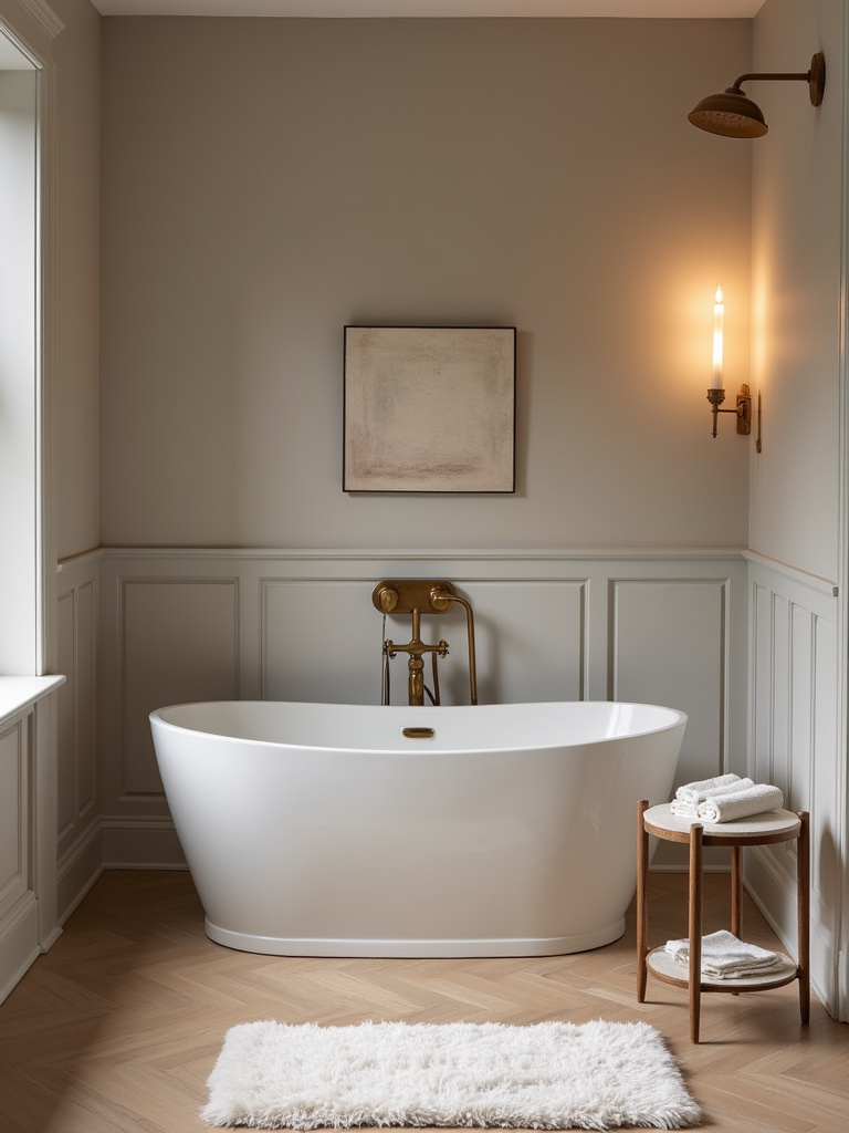A graphic timeline illustrating different stages and associated timeframes for a bathroom renovation.