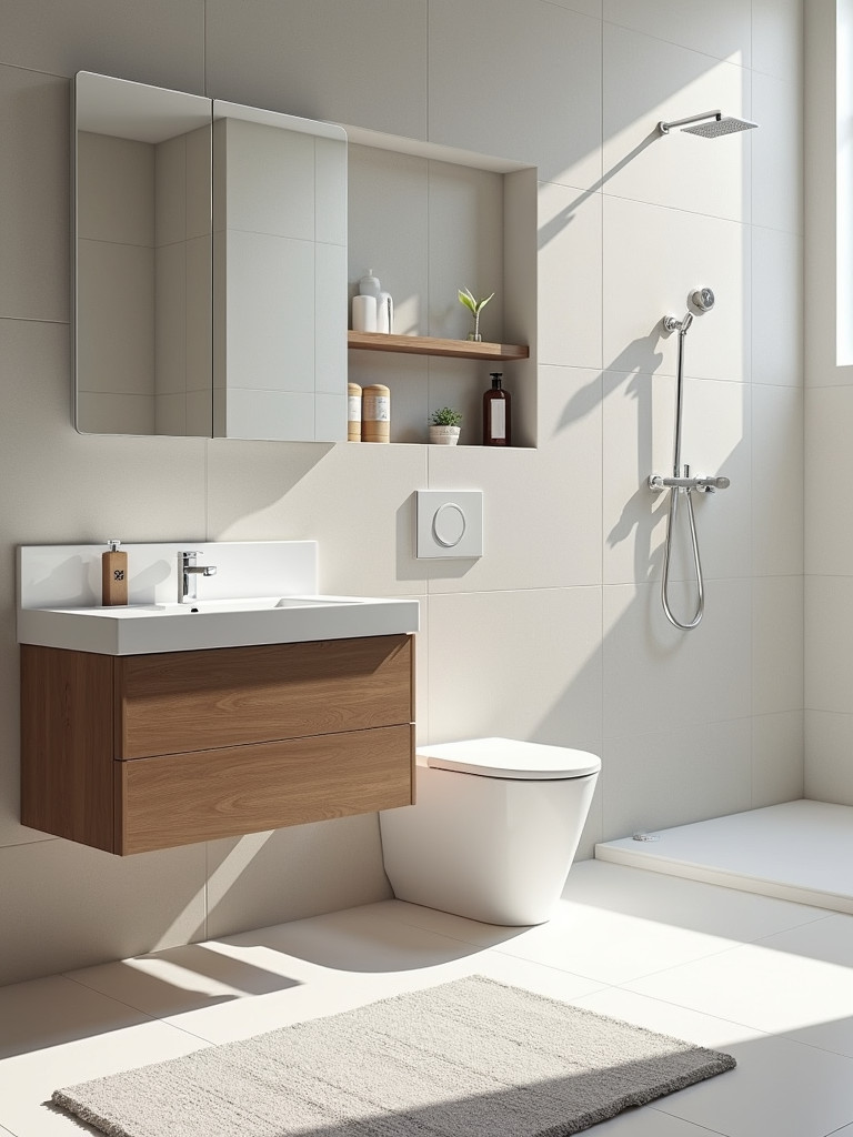 Selection of water-resistant materials for bathroom renovation