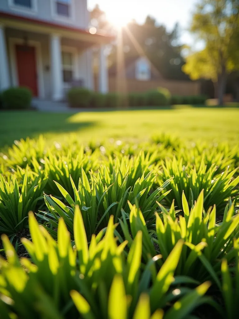 Low maintenance ground cover in front yard