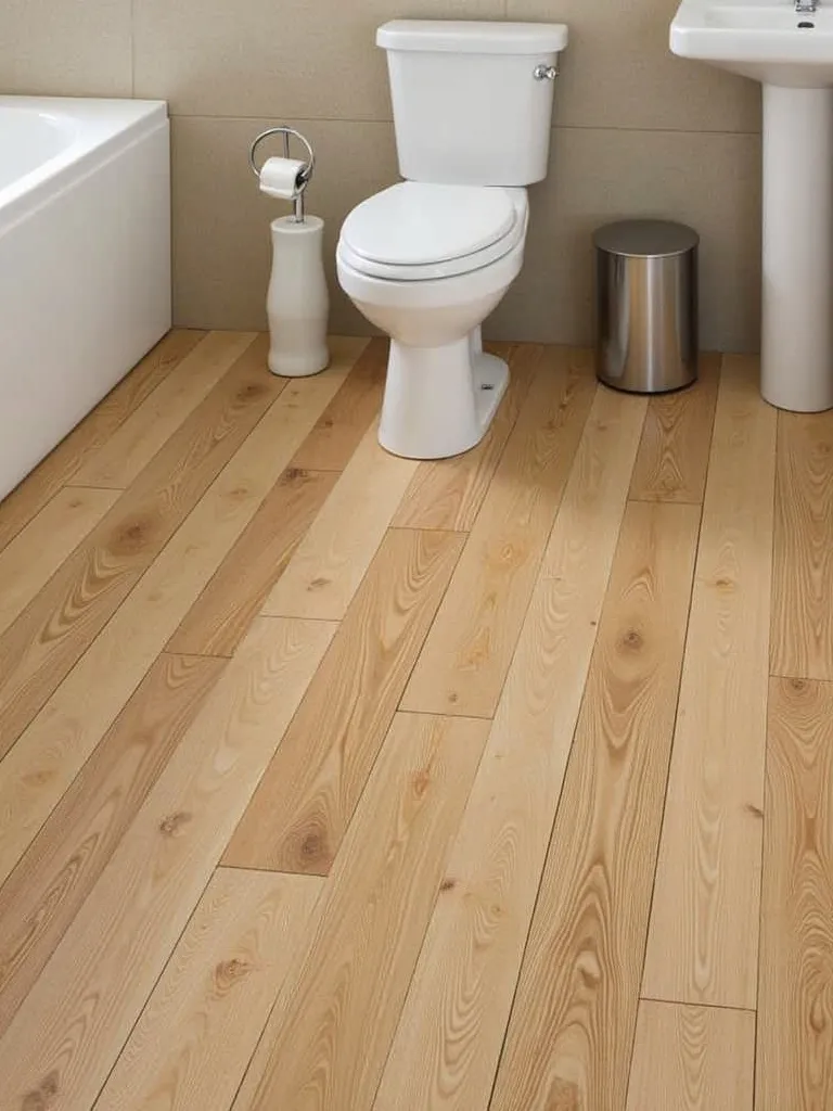 Warm Wood-Look Tile: The Beauty of Wood, Waterproof Durability