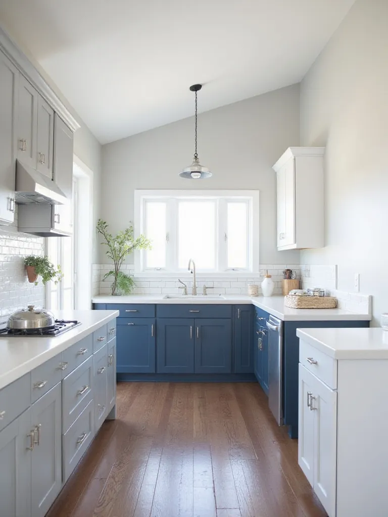 Kitchen cabinet refresh options: painted cabinets, refaced cabinets, and new cabinets.